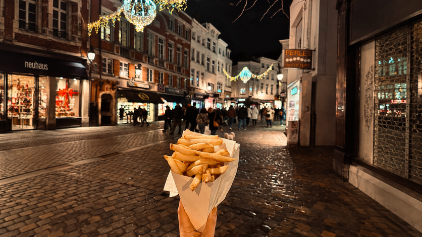Bélgica em 4 Dias: Ghent, Bruges e Bruxelas batata-frita